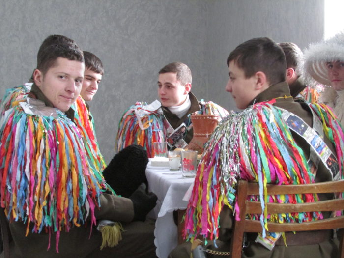 Malanca performers in Moldova before the show